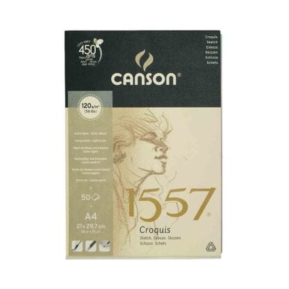 Canson 1557 Glued Drawing Pad