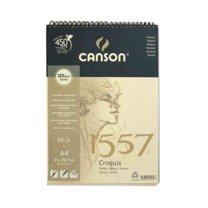 Canson 1557 Spiral Pad