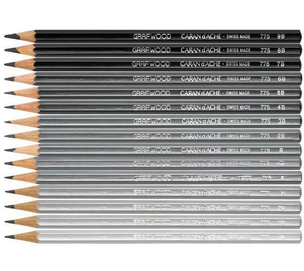 Caran D Ache Grafwood Professional Graphite Pencils